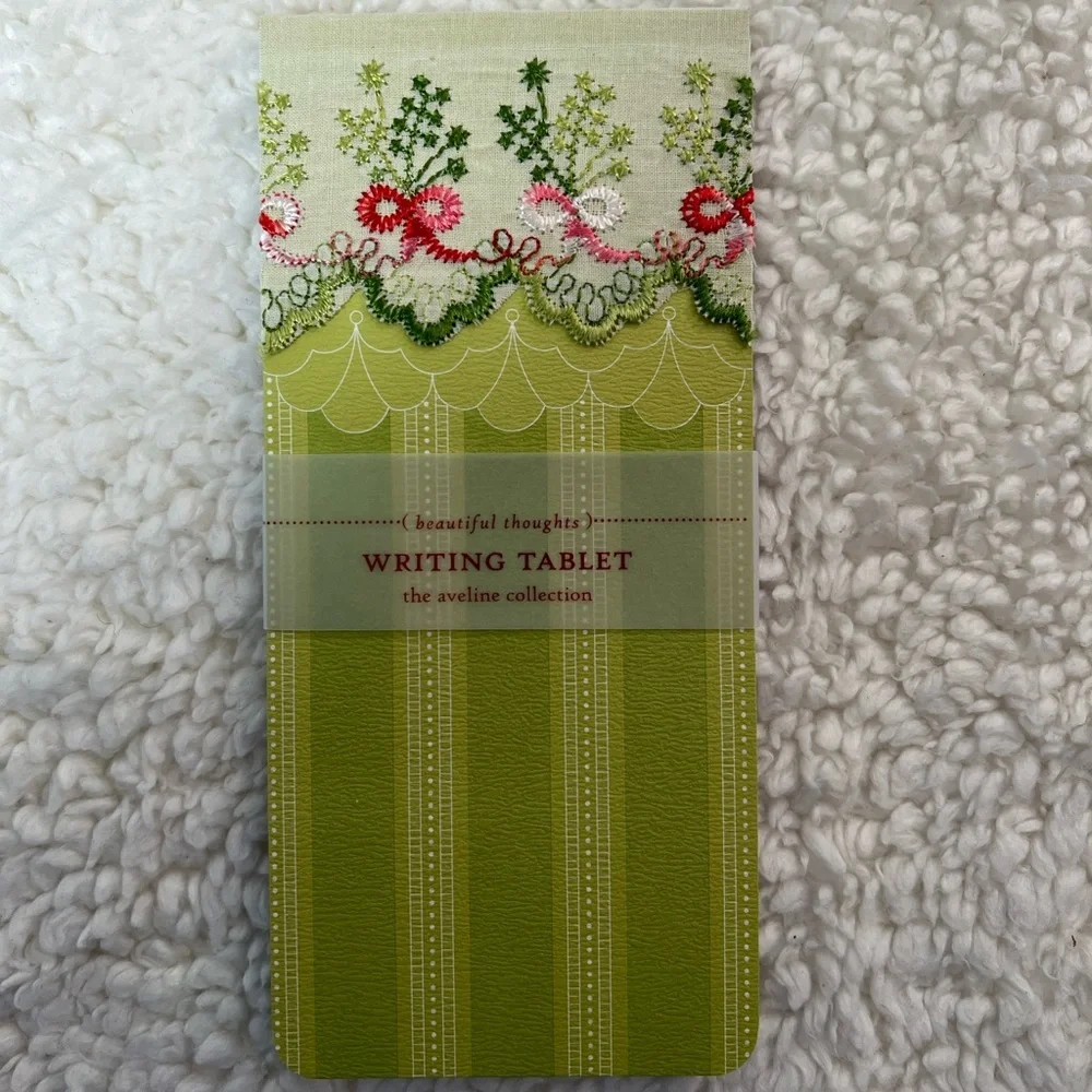 Girl of All Work Blank Notepad Writing Pad Trio